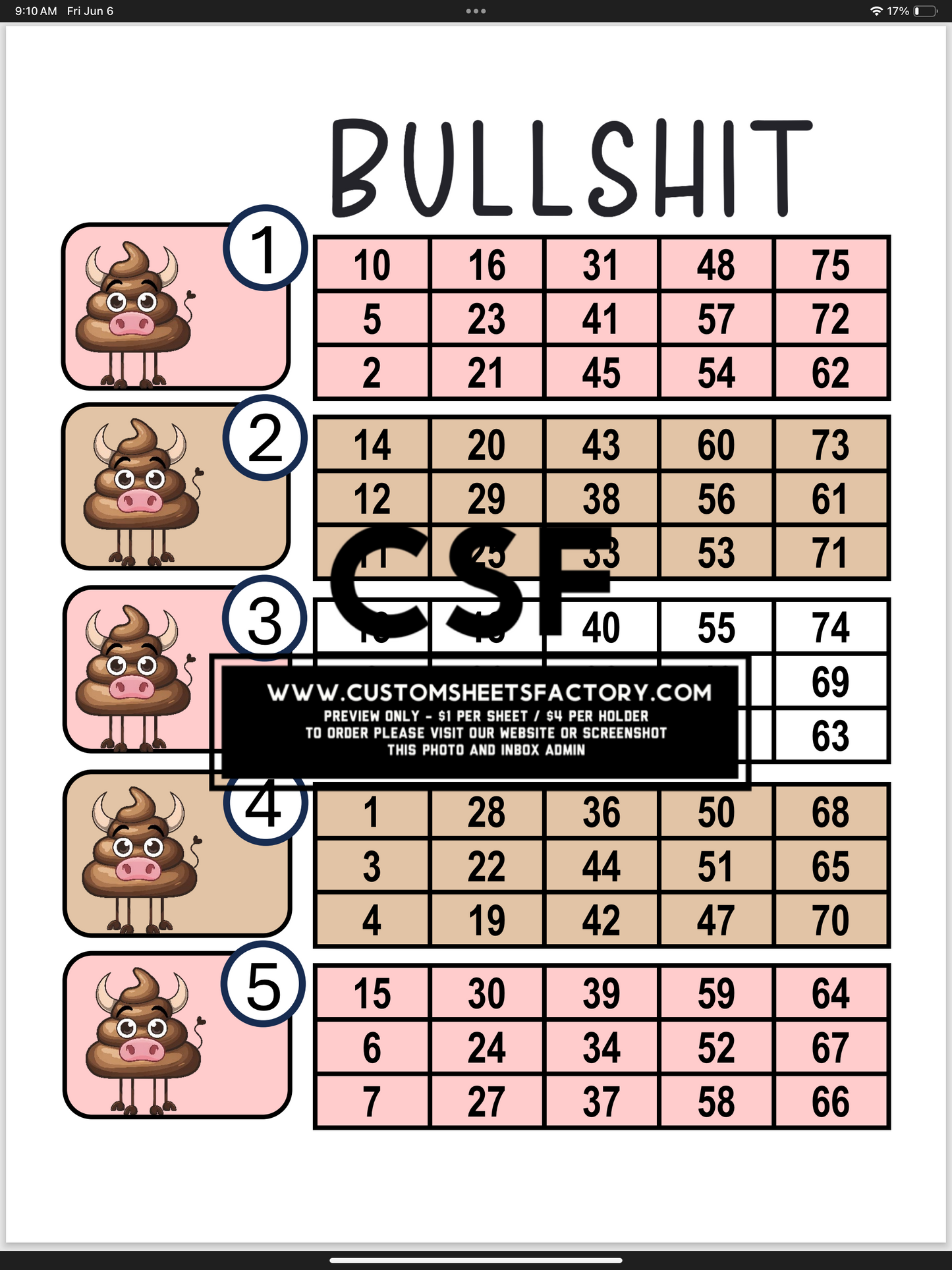 BullSh1T - Various Designs
