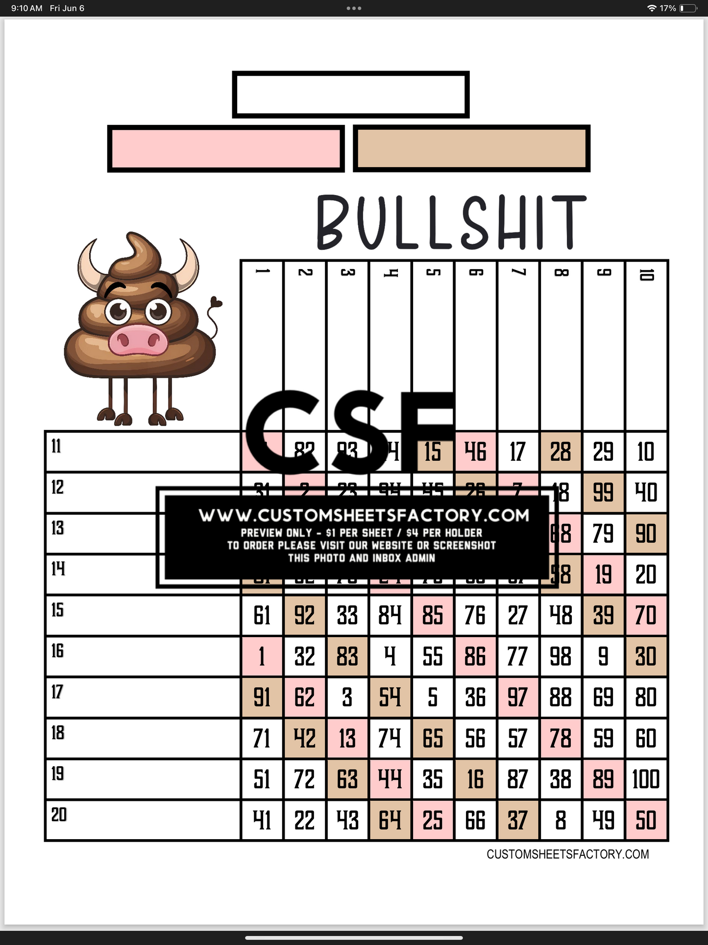 BullSh1T - Various Designs
