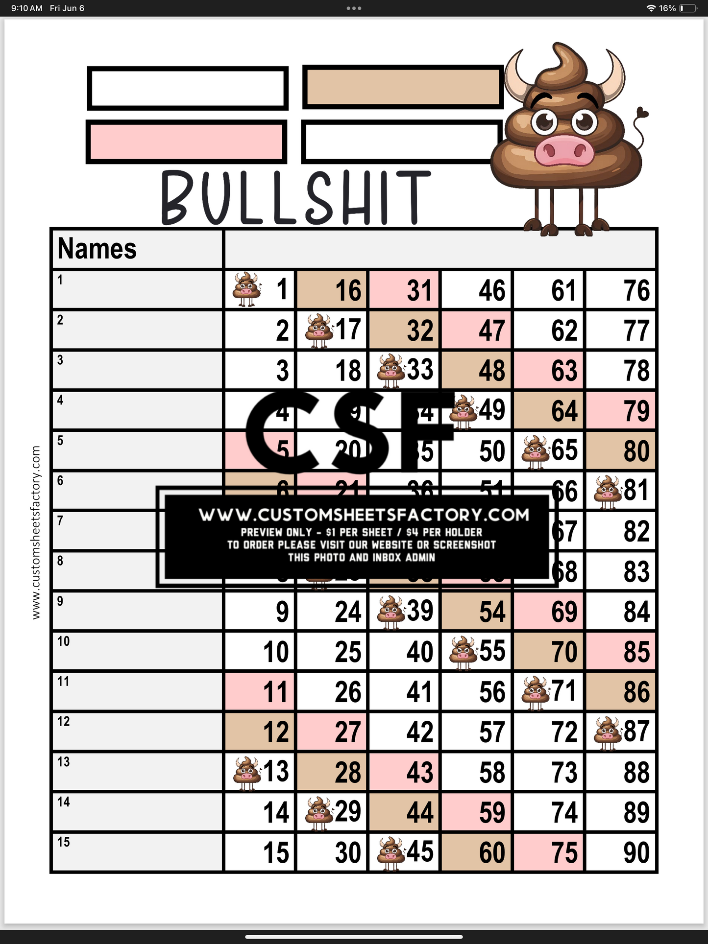 BullSh1T - Various Designs