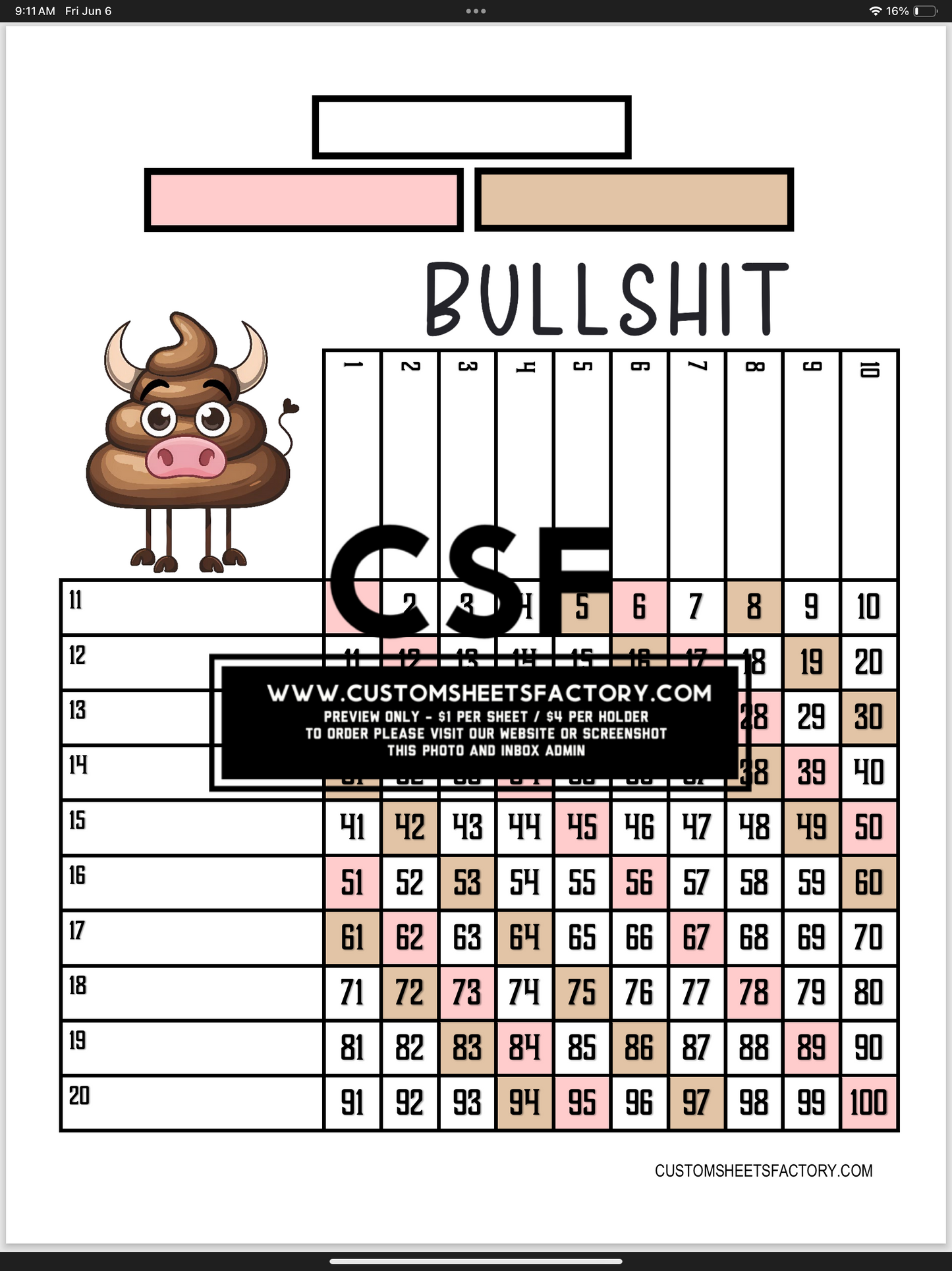 BullSh1T - Various Designs