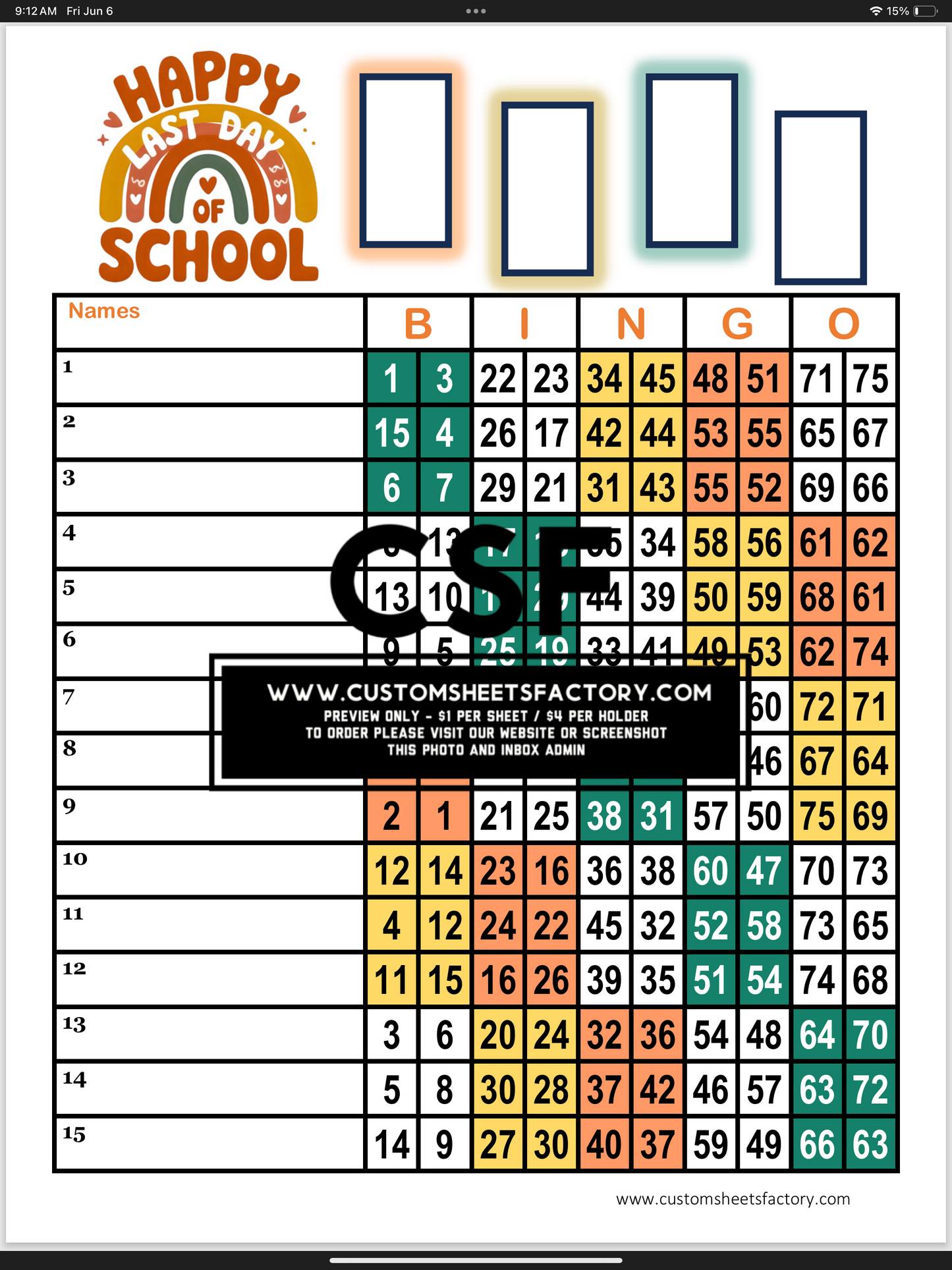 Happy Last Day of School - Various Design