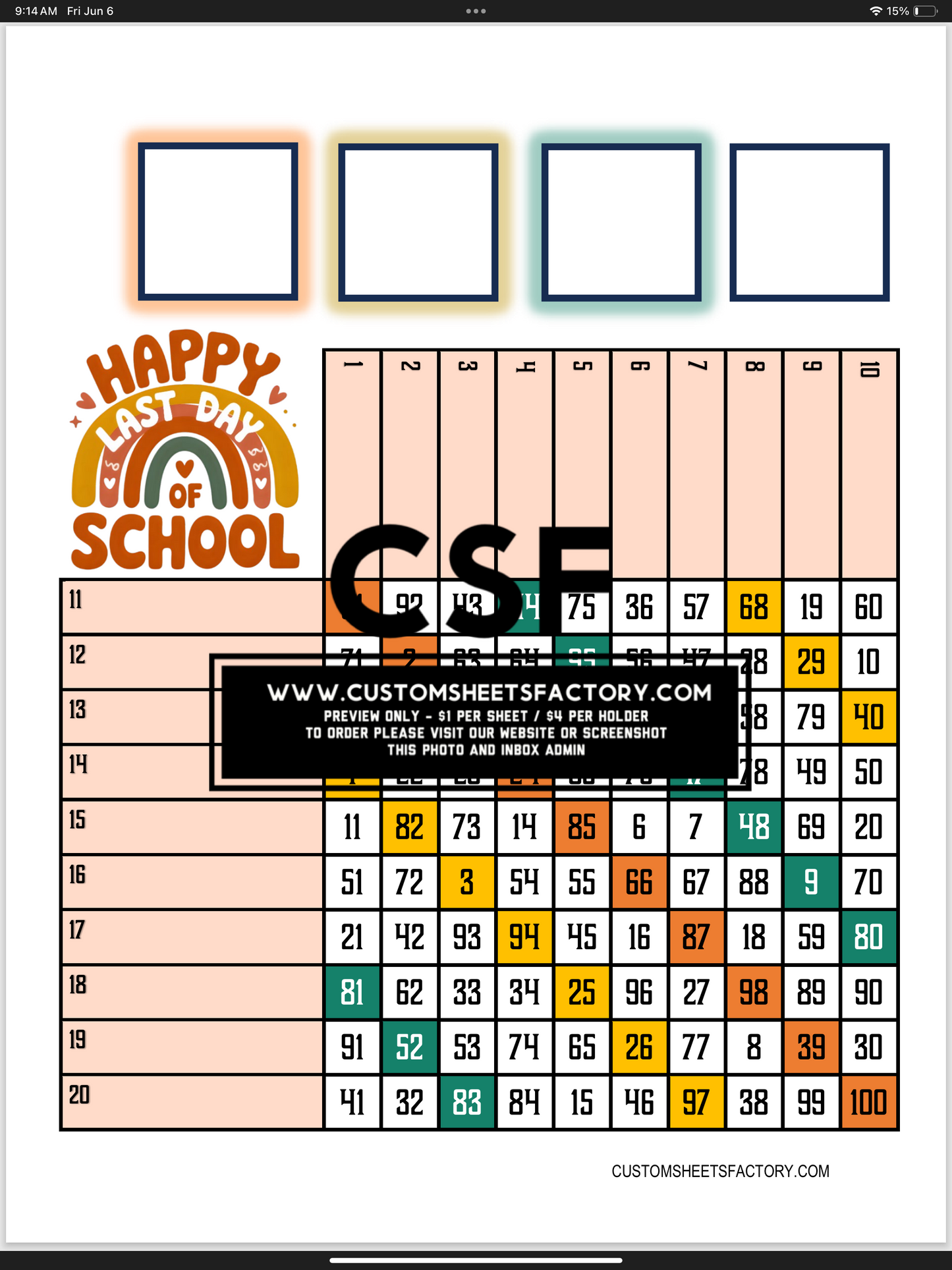 Happy Last Day of School - Various Design