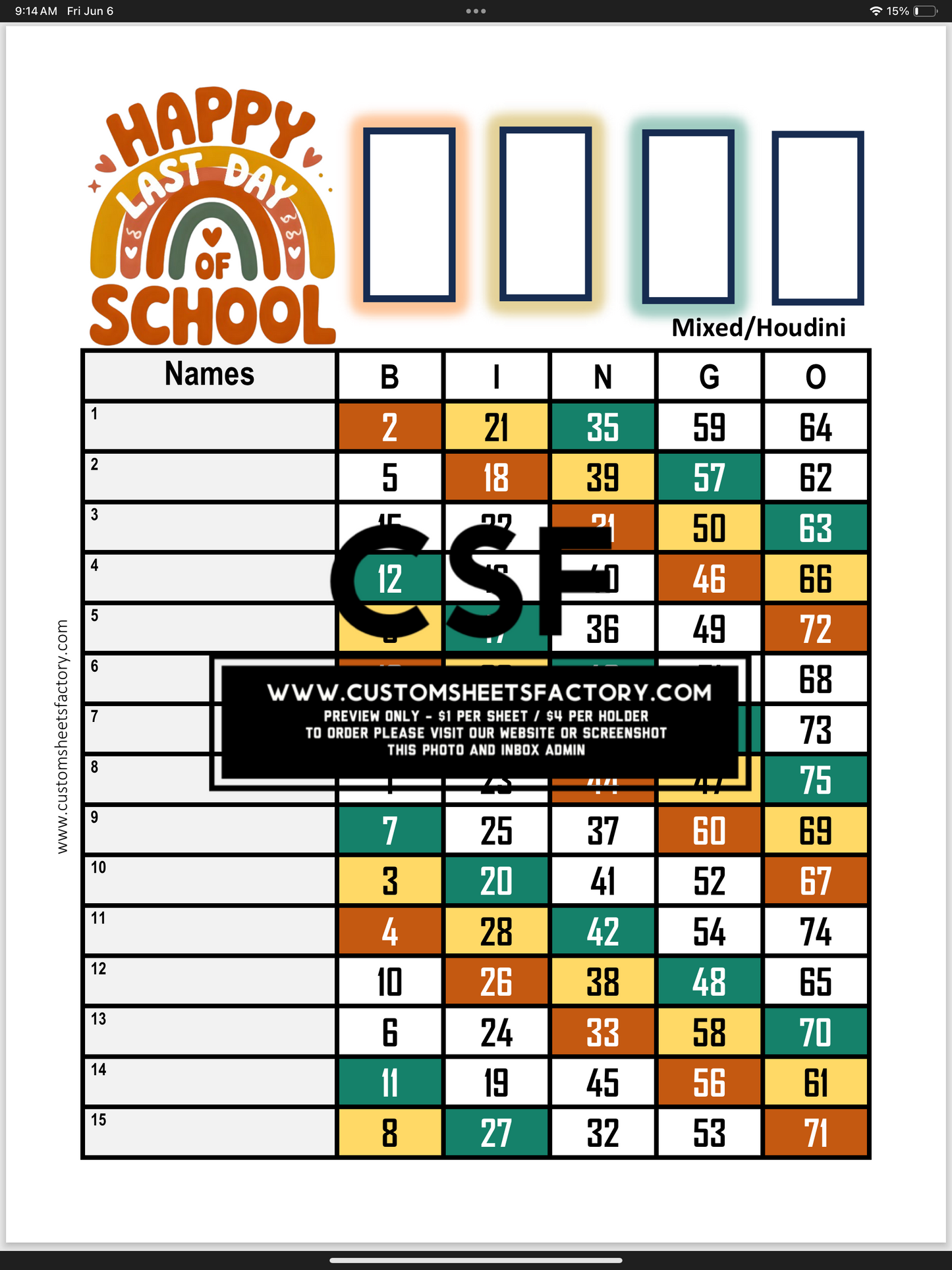 Happy Last Day of School - Various Design