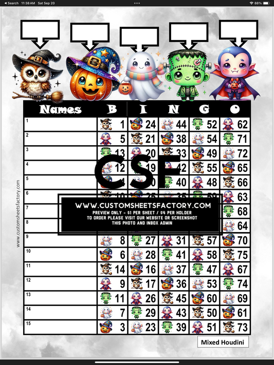 Owl Pump Ghost Frank Vamp