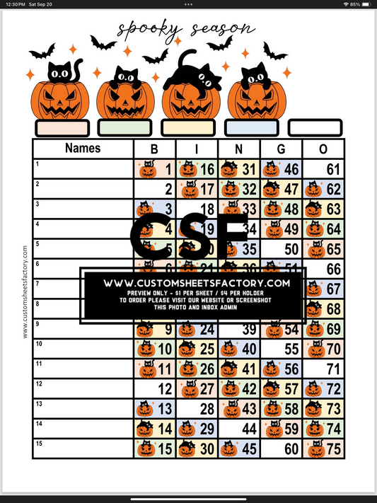 Spooky Season - Pumpkins