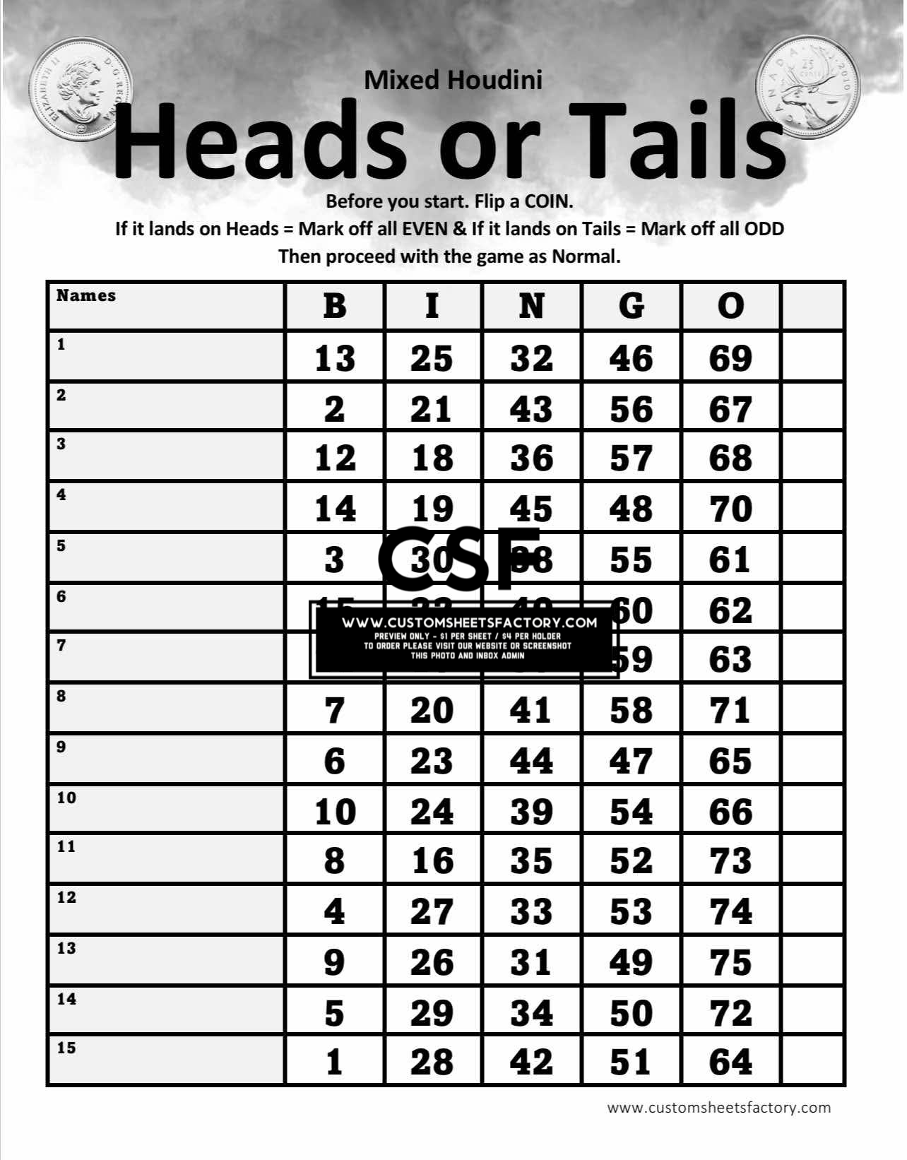 Heads or Tails