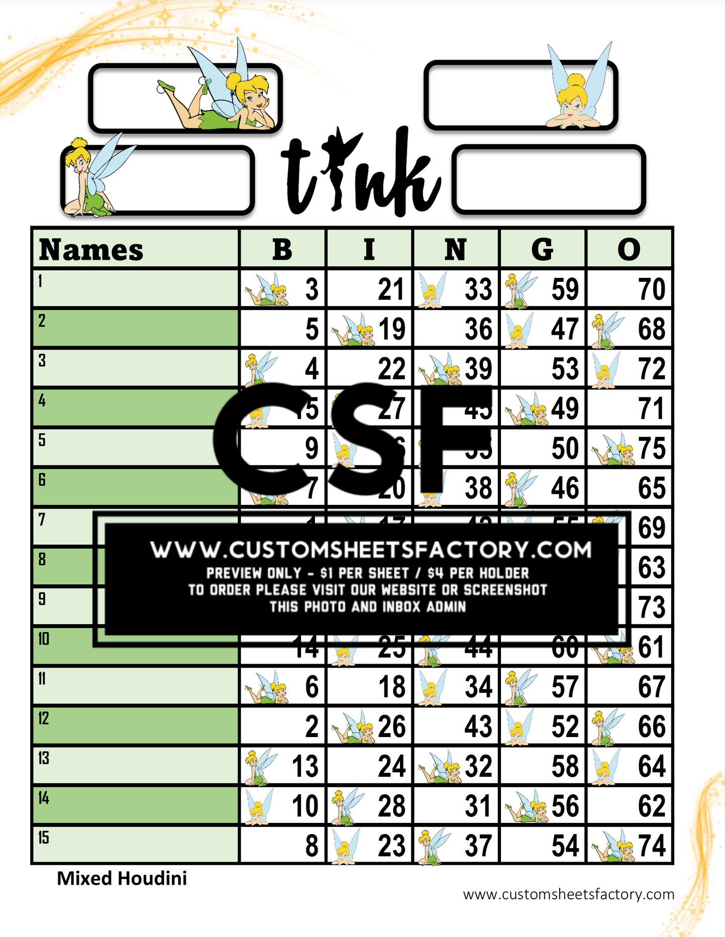 Tink - 15 Line & Grid