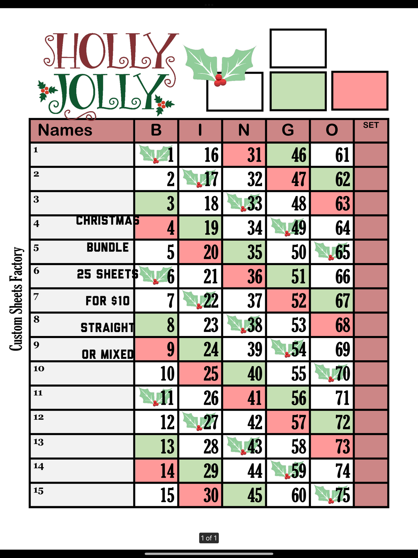 Christmas Bundle 25 Boards