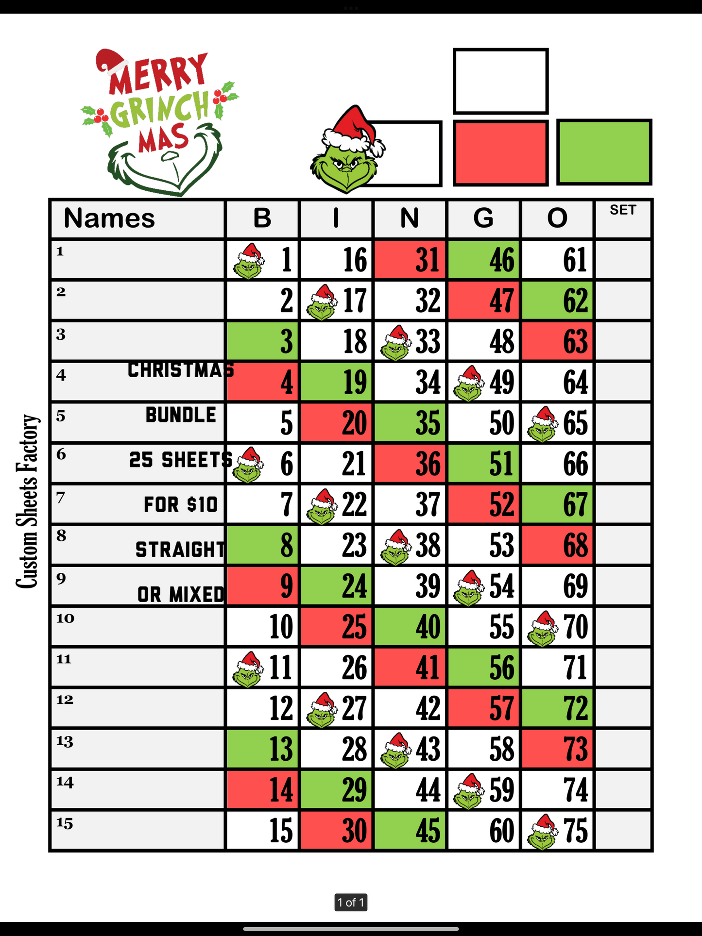 Christmas Bundle 25 Boards