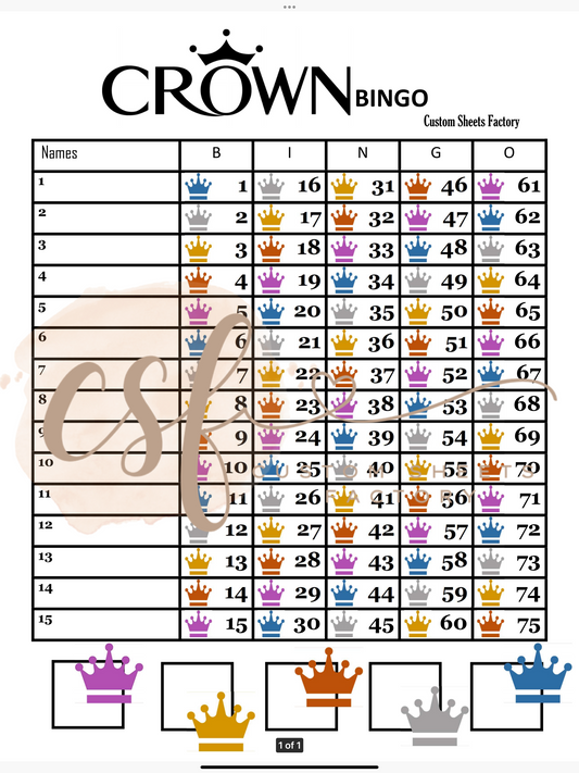 Crown Landing - 15 line - 75 ball