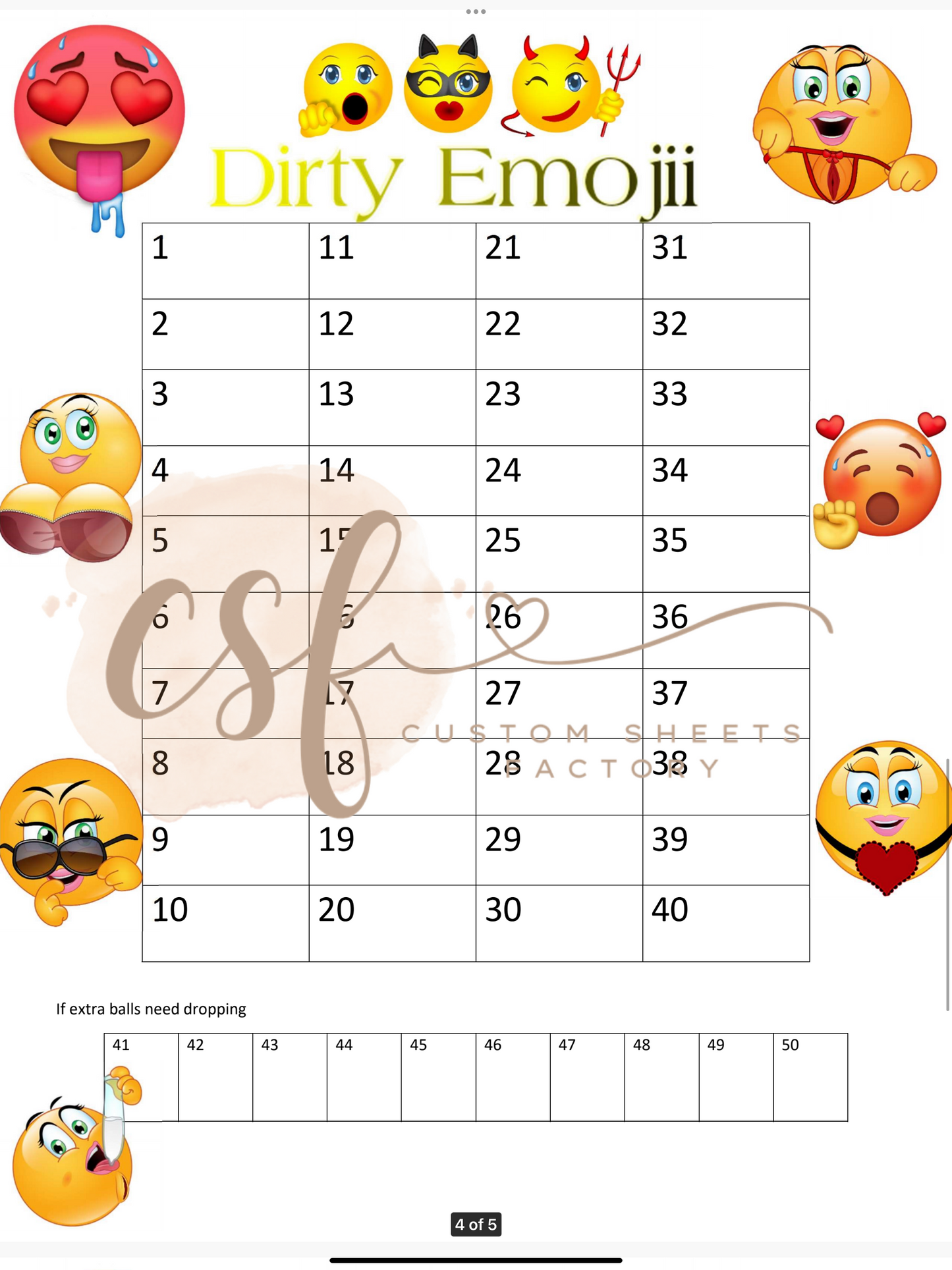 Dirty Emojii Holders