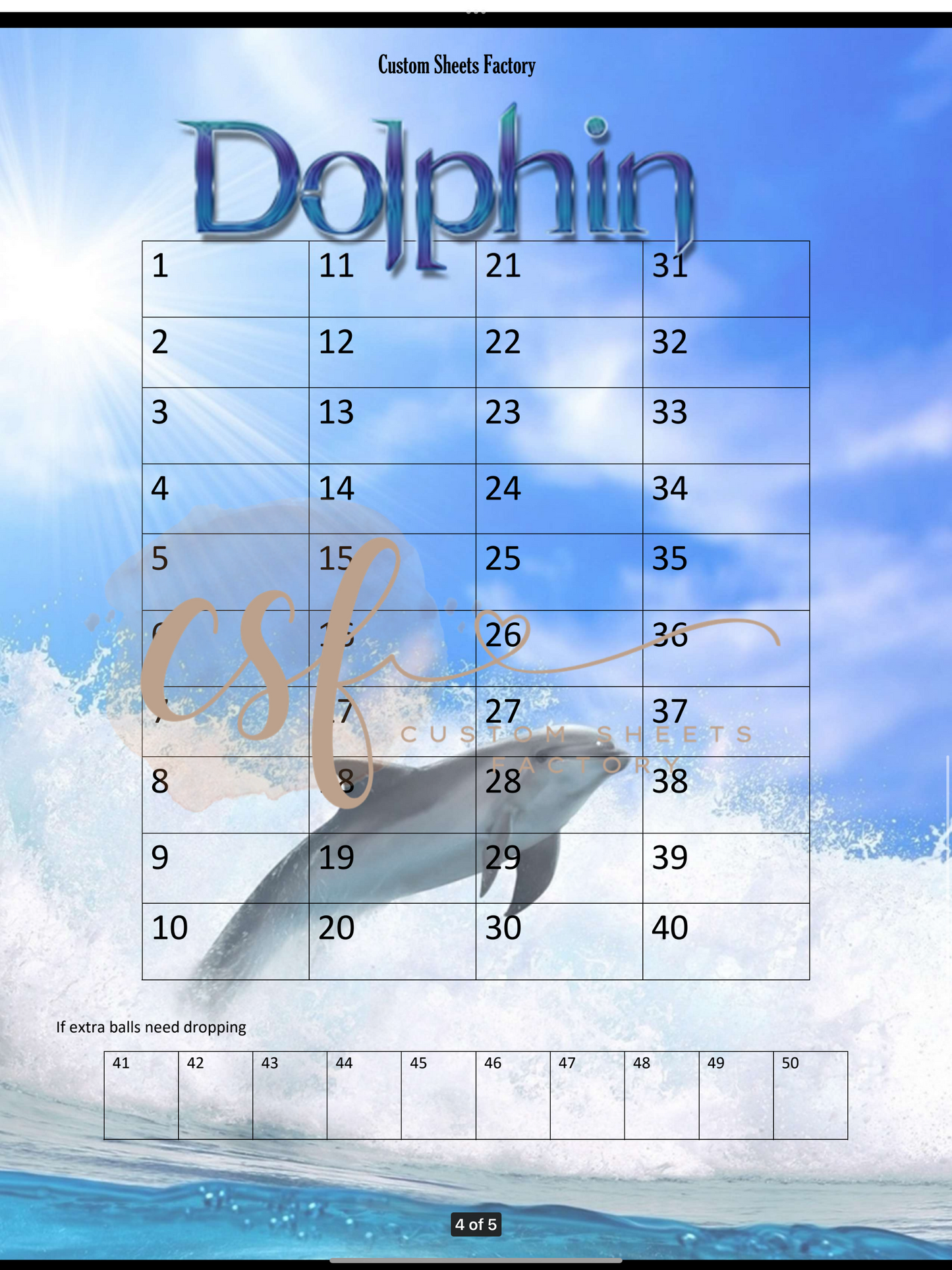 Dolphin Holder